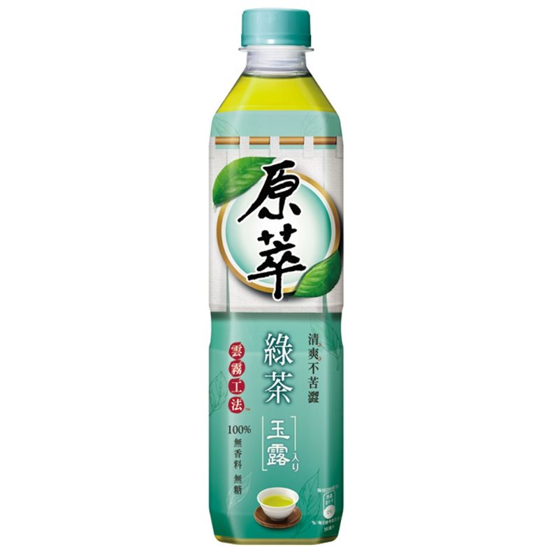 原萃日式焙香煎茶寶特瓶580ml (24入/箱)